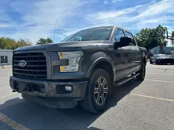 Ford f150 Supercrew salvage cars for sale: 2015 Ford F150 Supercrew