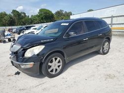 Salvage cars for sale from Copart Fort Pierce, FL: 2008 Buick Enclave CXL