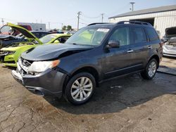 Salvage cars for sale at Chicago Heights, IL auction: 2013 Subaru Forester 2.5X Premium