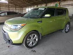 KIA Vehiculos salvage en venta: 2015 KIA Soul +