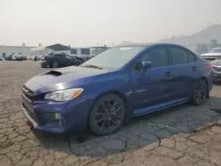 Buy Salvage Cars For Sale now at auction: 2018 Subaru WRX Premium