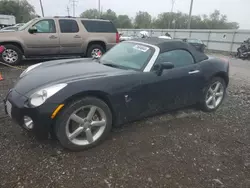 Salvage cars for sale at Columbus, OH auction: 2009 Pontiac Solstice