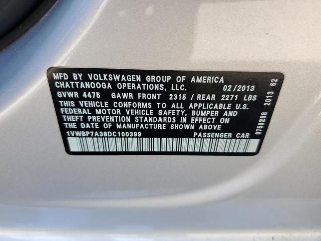 2013 Volkswagen Passat SE