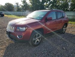 Jeep salvage cars for sale: 2017 Jeep Compass Latitude