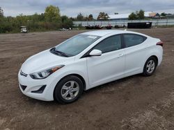 Salvage cars for sale at Columbia Station, OH auction: 2015 Hyundai Elantra SE