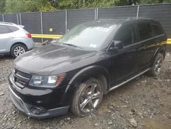 Dodge Journey salvage cars for sale: 2017 Dodge Journey Crossroad