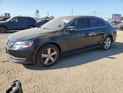 Salvage cars for sale from Copart Chicago Heights, IL: 2015 Volkswagen Passat SE