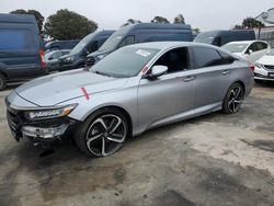 Honda Accord salvage cars for sale: 2019 Honda Accord Sport