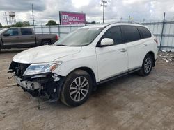 Salvage cars for sale at Chicago Heights, IL auction: 2015 Nissan Pathfinder S