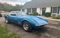 Chevrolet salvage cars for sale: 1969 Chevrolet Stingray