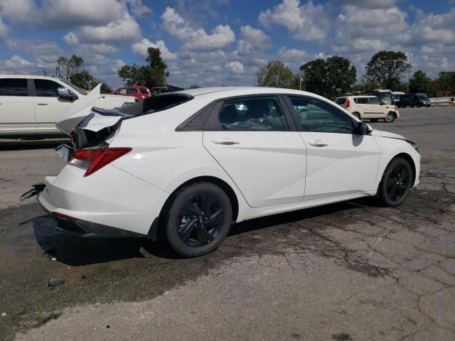 2023 Hyundai Elantra Blue