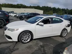 Salvage cars for sale at Exeter, RI auction: 2015 Acura TLX Tech