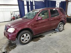 Mercedes-Benz salvage cars for sale: 1999 Mercedes-Benz ML 430