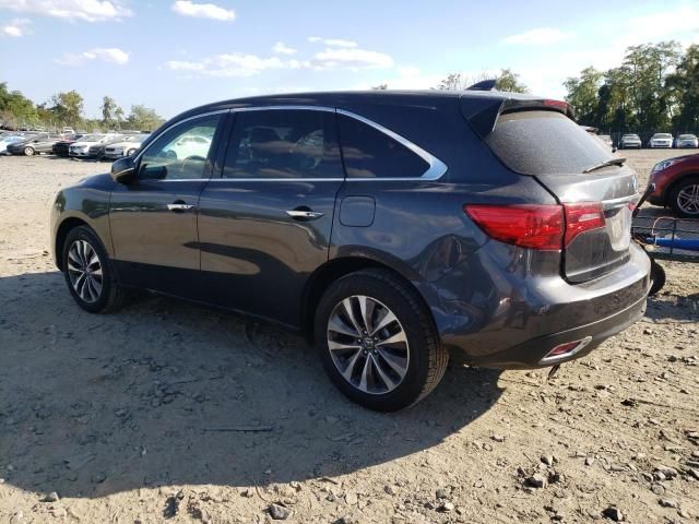 2016 Acura MDX Technology