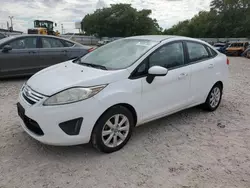 Ford salvage cars for sale: 2012 Ford Fiesta SE