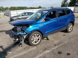 Salvage cars for sale at Dunn, NC auction: 2018 Ford Escape SE