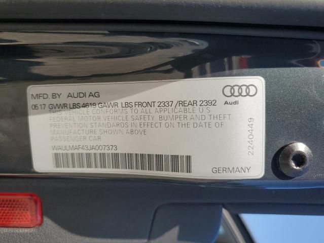 2018 Audi A4 Premium Plus