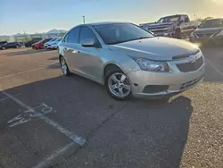 Chevrolet salvage cars for sale: 2014 Chevrolet Cruze LT