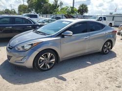 Salvage cars for sale at Riverview, FL auction: 2015 Hyundai Elantra SE