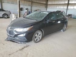 Chevrolet salvage cars for sale: 2018 Chevrolet Cruze LS