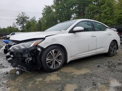 Salvage cars for sale at Waldorf, MD auction: 2020 Nissan Sentra SV