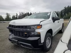 Chevrolet salvage cars for sale: 2019 Chevrolet Silverado C1500