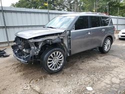 Salvage cars for sale at Austell, GA auction: 2015 Infiniti QX80