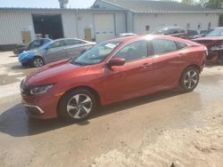 Honda salvage cars for sale: 2019 Honda Civic LX