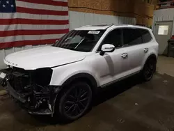 Vehiculos salvage en venta de Copart Anchorage, AK: 2021 KIA Telluride SX