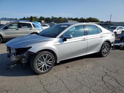 Toyota salvage cars for sale: 2022 Toyota Camry XLE