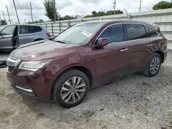 2016 Acura MDX Technology en venta en Miami, FL