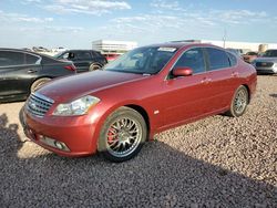 Carros salvage sin ofertas aún a la venta en subasta: 2007 Infiniti M35 Base