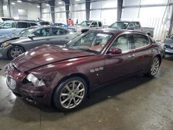 Salvage cars for sale at Ham Lake, MN auction: 2008 Maserati Quattroporte M139