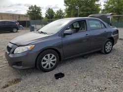 Toyota salvage cars for sale: 2009 Toyota Corolla Base