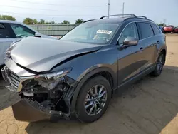 Salvage cars for sale at Woodhaven, MI auction: 2020 Mazda CX-9 Touring