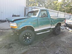 Ford salvage cars for sale: 1996 Ford F150