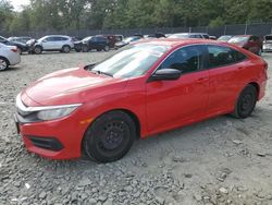 Salvage cars for sale at Waldorf, MD auction: 2017 Honda Civic LX