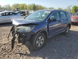 Salvage cars for sale at Pennsburg, PA auction: 2013 Honda CR-V LX