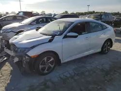 Vehiculos salvage en venta de Copart Indianapolis, IN: 2021 Honda Civic LX