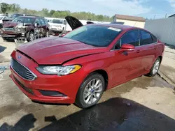 Carros salvage para piezas a la venta en subasta: 2017 Ford Fusion SE