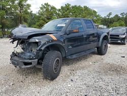 Salvage cars for sale at Houston, TX auction: 2014 Ford F150 SVT Raptor