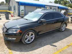 Volkswagen Passat salvage cars for sale: 2012 Volkswagen Passat SE