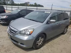 Salvage cars for sale at Spartanburg, SC auction: 2006 Honda Odyssey EXL