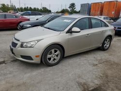 Salvage cars for sale at Bridgeton, MO auction: 2014 Chevrolet Cruze LT