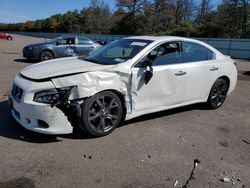 Nissan salvage cars for sale: 2014 Nissan Maxima S