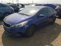 Salvage cars for sale at Elgin, IL auction: 2017 KIA Forte LX