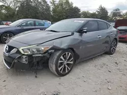 Salvage cars for sale at Madisonville, TN auction: 2017 Nissan Maxima 3.5S