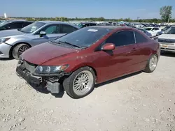 Salvage cars for sale at Kansas City, KS auction: 2006 Honda Civic SI