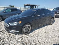 Salvage cars for sale at Cahokia Heights, IL auction: 2018 Ford Fusion TITANIUM/PLATINUM