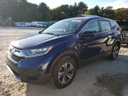 Salvage cars for sale at Mendon, MA auction: 2019 Honda CR-V LX